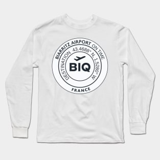 BIQ airport BIARRITZ Long Sleeve T-Shirt